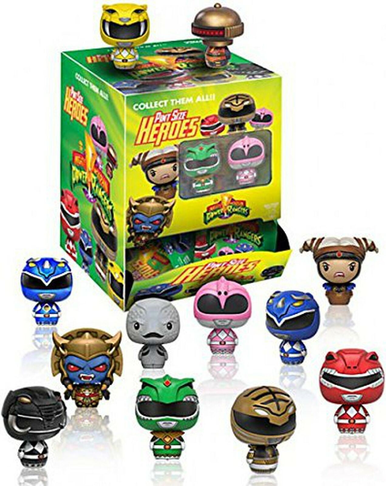 Funko POWER RANGERS Pint Size Heroes Blind Bag Full Set 24 Vinyl Figures