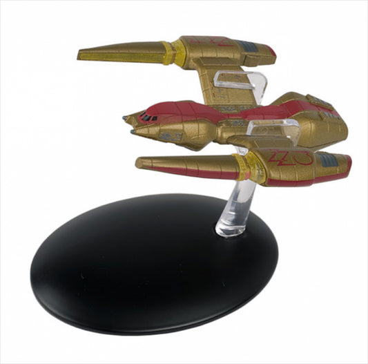 #133 Irina's Racing Ship (Terrellian Racer) Model Die Cast Ship (Eaglemoss Star Trek)