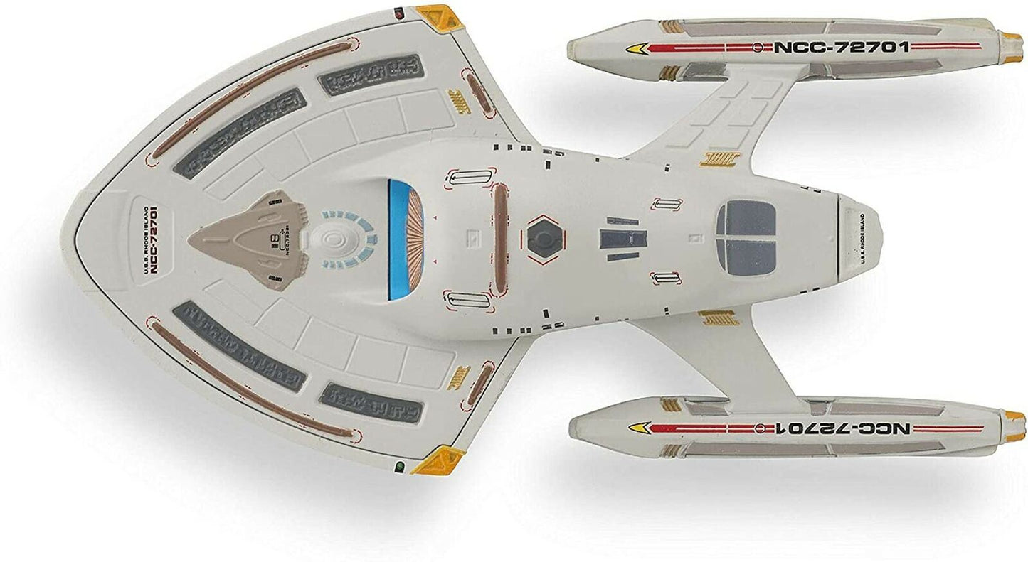 #98 U.S.S. Rhode Island NCC-72701 Ship Die-Cast Model STDC98 (Eaglemoss / Star Trek)
