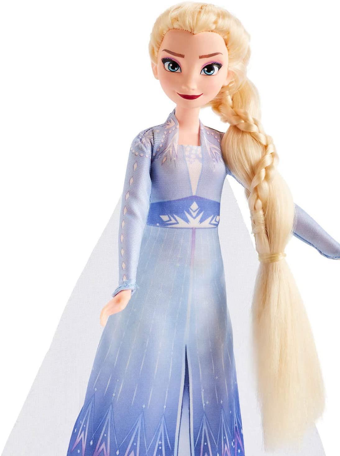 Disney Frozen 2 Sister Styles Elsa Fashion Doll With Extra Long Hair