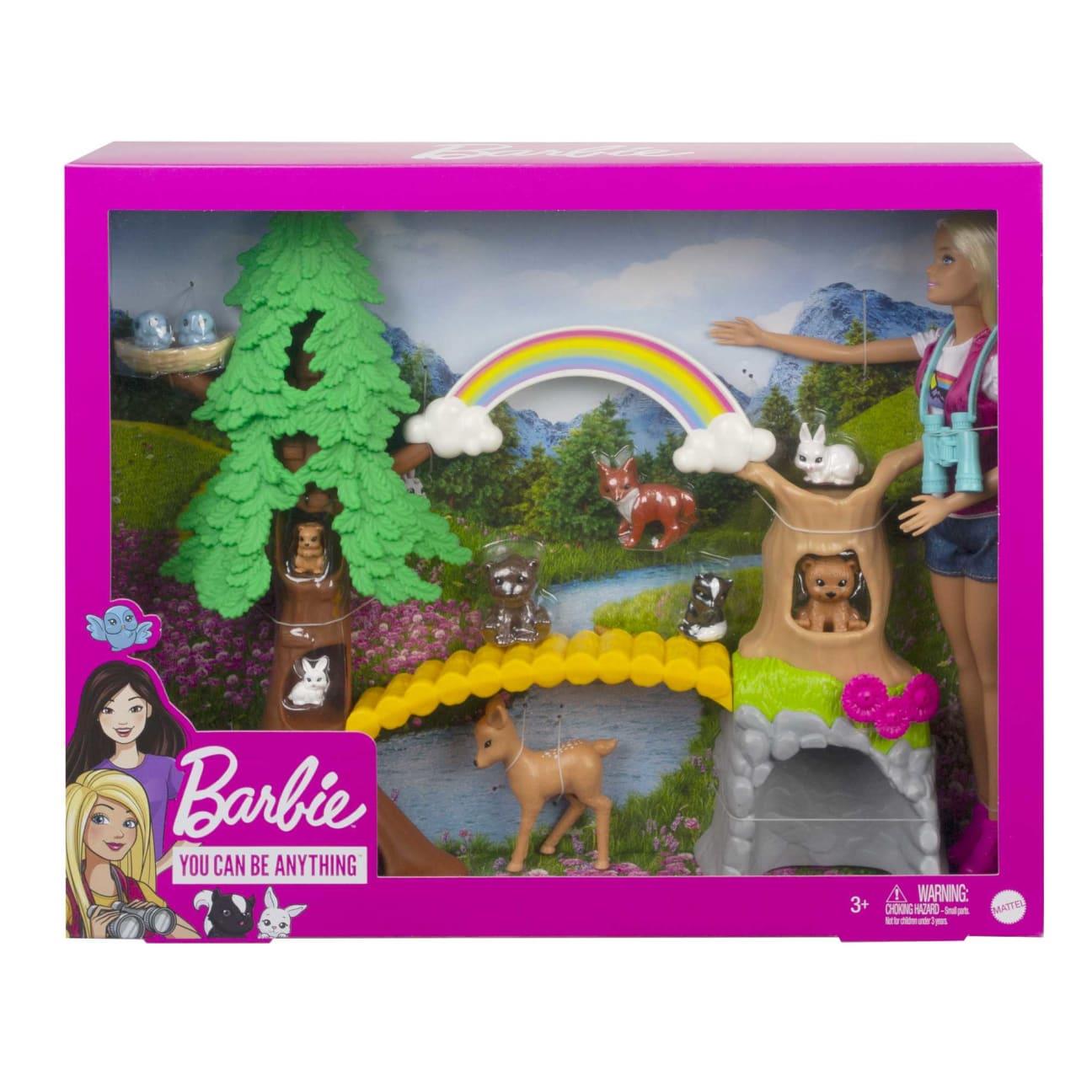 BARBIE GTN60 You Can Be Anything Wilderness Guide Interactive Playset Doll