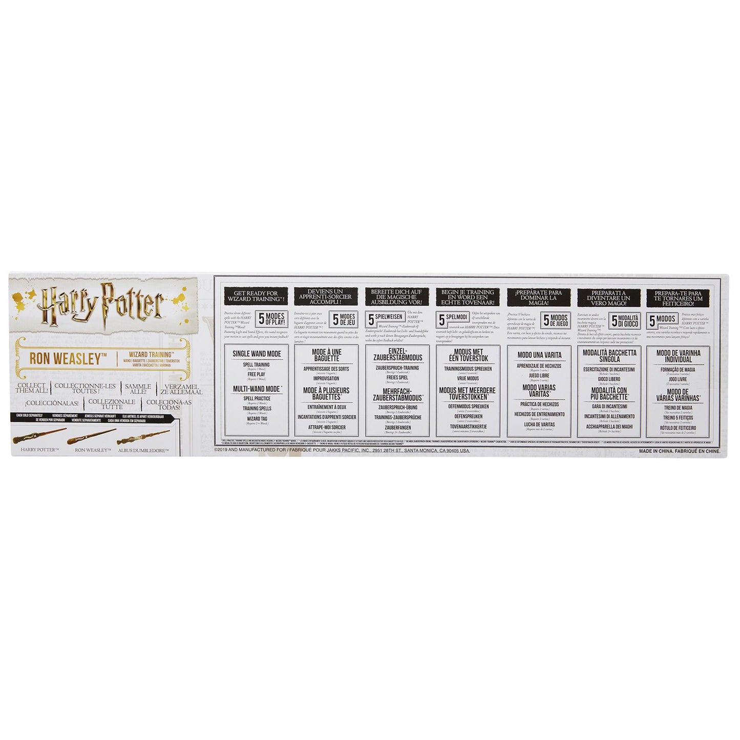 RON WEASLEY Wizard Training Wand Sound FX Harry Potter Toy Spells