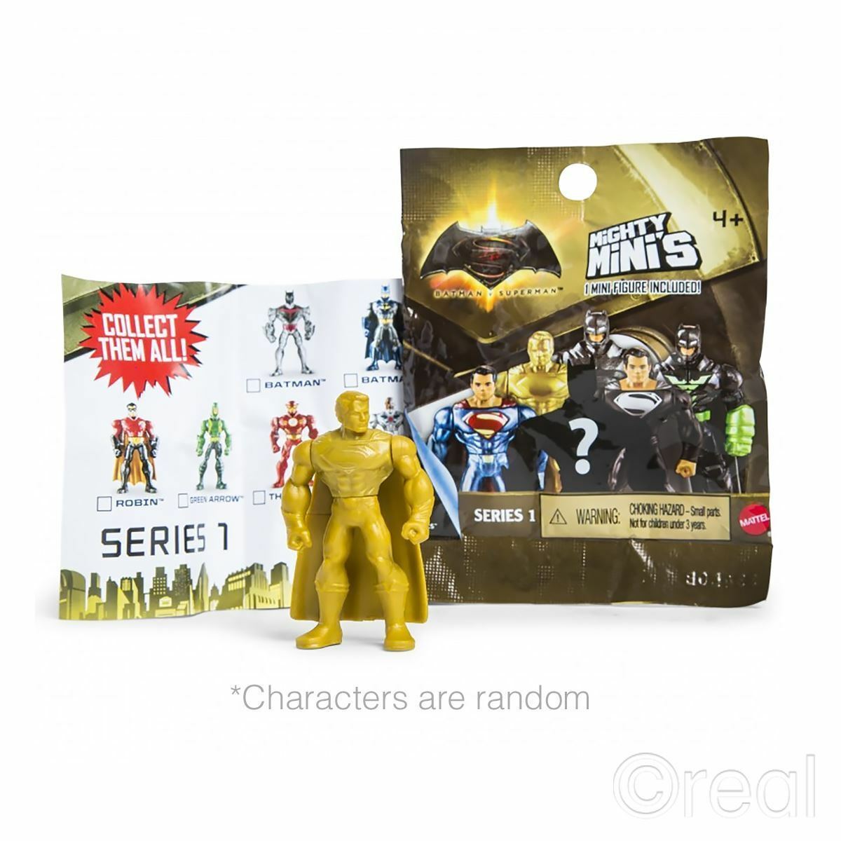 10 PACKS DC Comics [Series 1] BATMAN V SUPERMAN Blind Bag Mini Figure Official