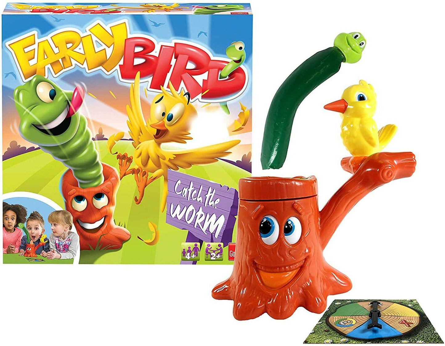 Goliath Games EARLY BIRD - CATCH THE WORM BOARD GAME for Children/Young Kids 4+