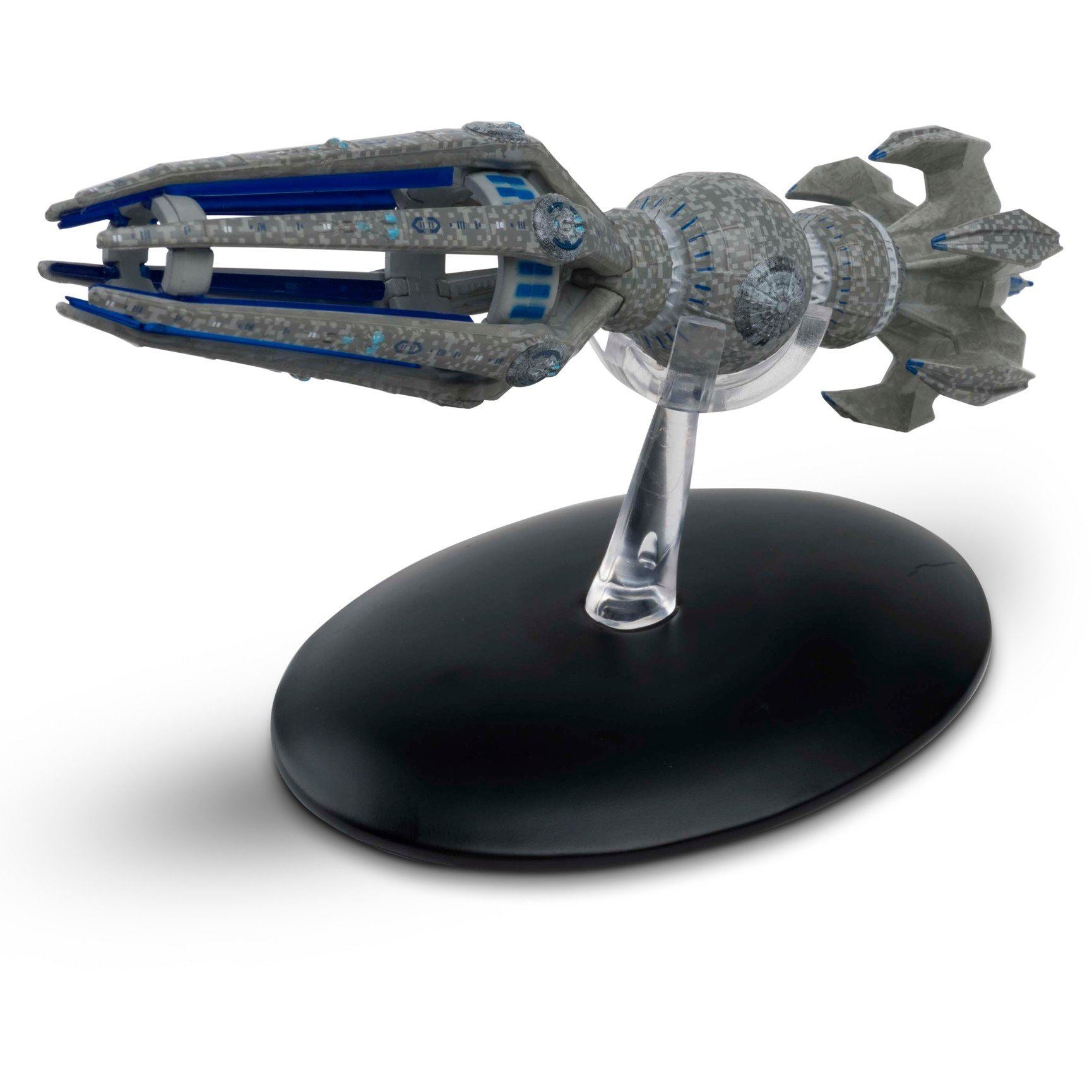 #22 Krenim Temporal Weapon Starship Model Die Cast Ship (Eaglemoss Star Trek)