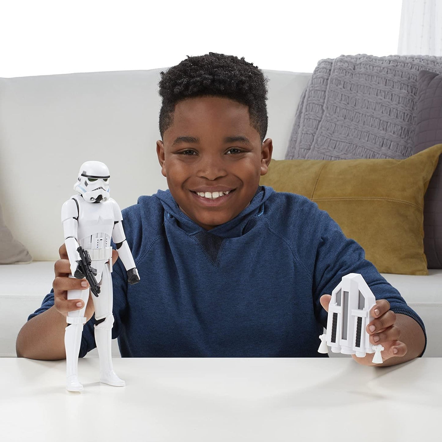FRENCH LANGUAGE Interactech IMPERIAL STORMTROOPER Talking Action Figure Star Wars