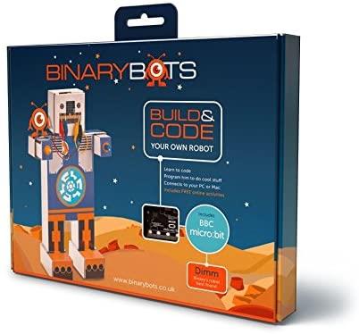 Binary Bots Dimm Robot Bluetooth Programming and Coding Childrens Project Kit Playset