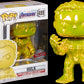 Funko POP! HULK Yellow Chrome #499 Pop Vinyl Avengers 4 Exclusive Figure