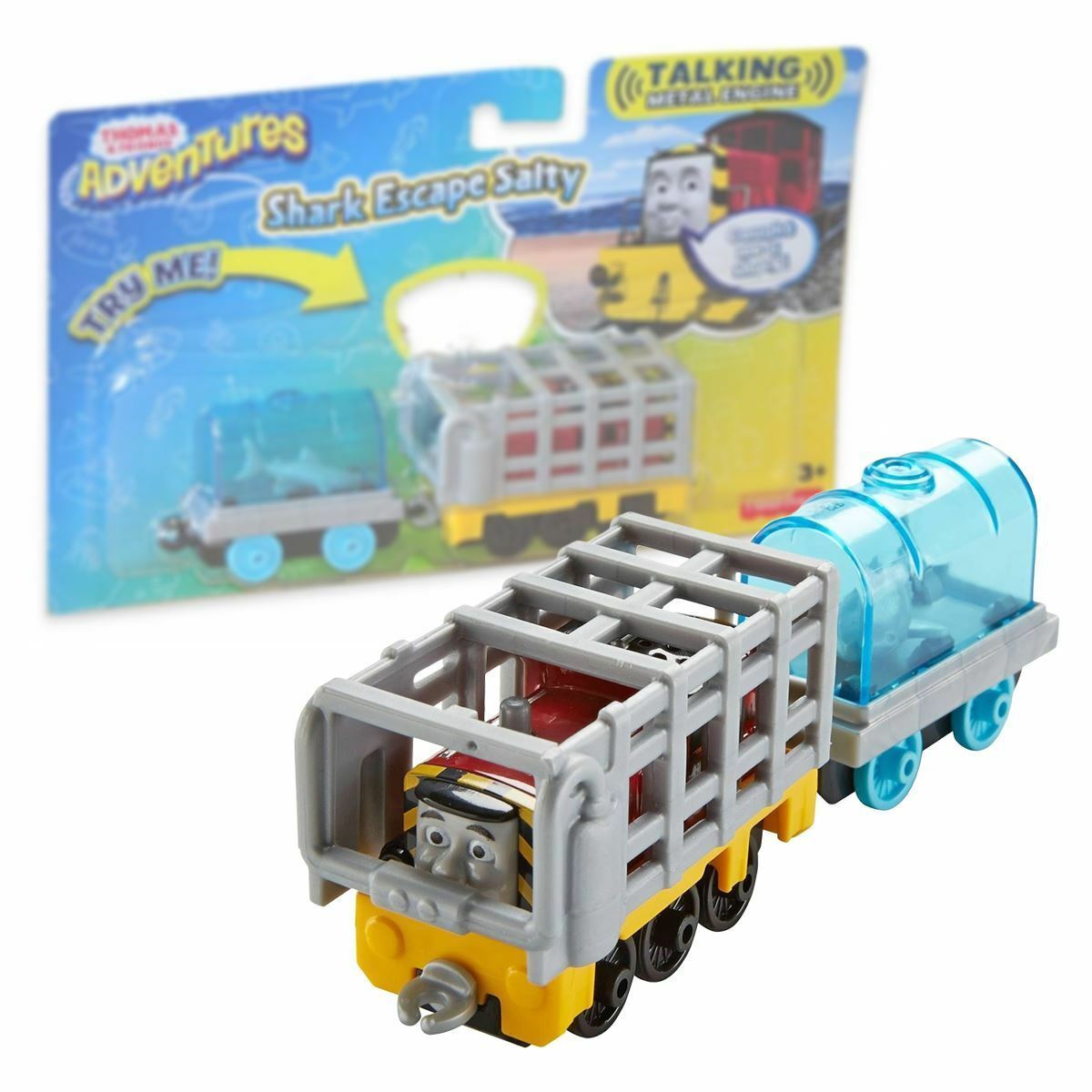 Thomas & Friends Adventures Shark Escape Salty Talking Engine Train Official