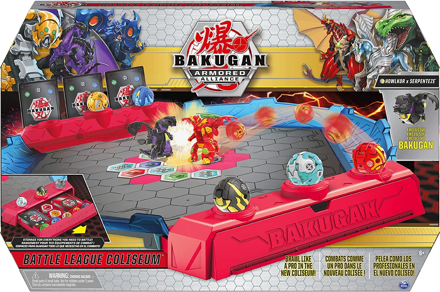 Bakugan Armoured Alliance Premium Battle League Coliseum Arena Playset Game