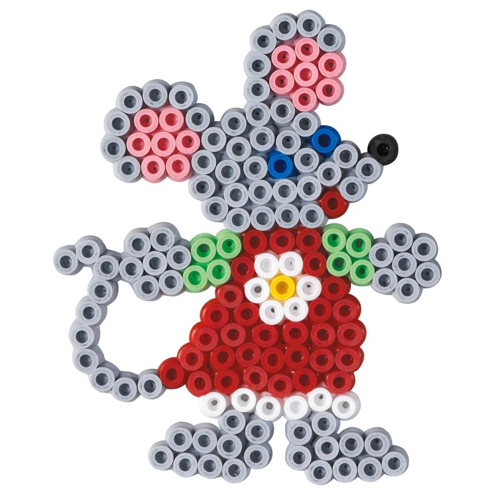 Hama Beads 10,000 Beads and 5 Pegboards Case Tub Refill Ironing Multicolour