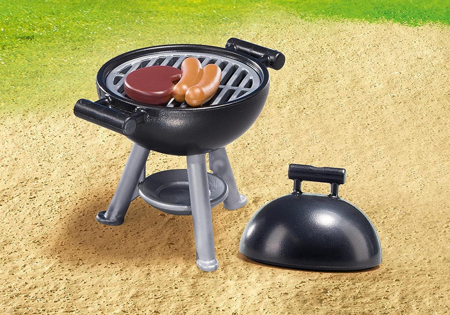 Playmobile Backyard Barbecue Carry Case 5649 Playset Action Figure