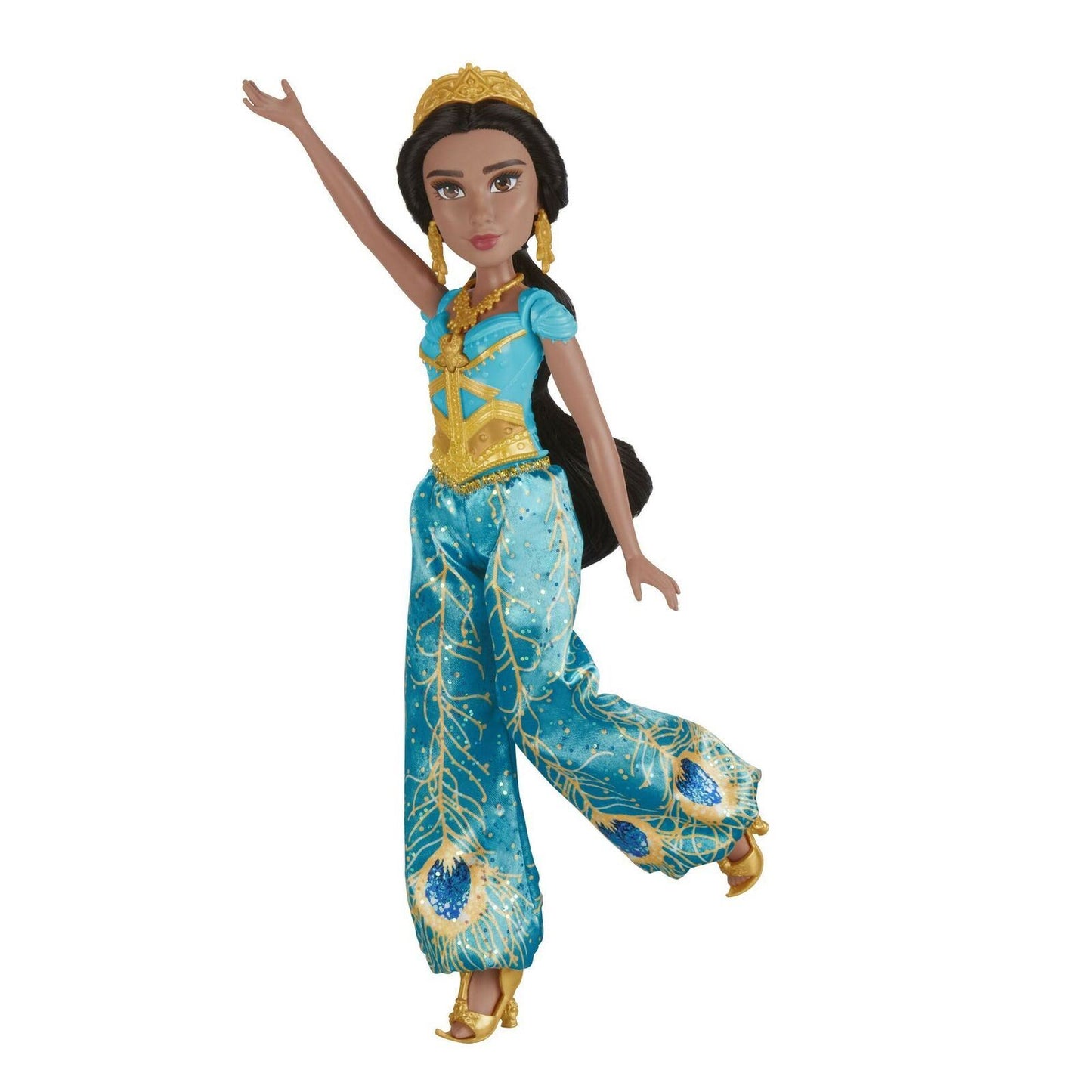 Disney Aladdin SINGING JASMINE DOLL with Outfit and Accessories "A Whole New ...
