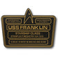 Plaque de dédicace #908 Star Trek N.8 Franklin NX-326 (Star Trek)