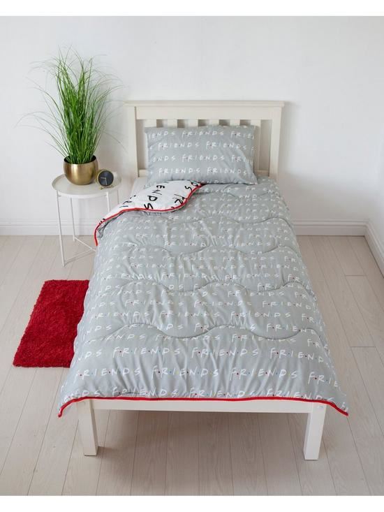 SINGLE Friends Coverless Carefree 10.5 Tog Bedding Set Comforter