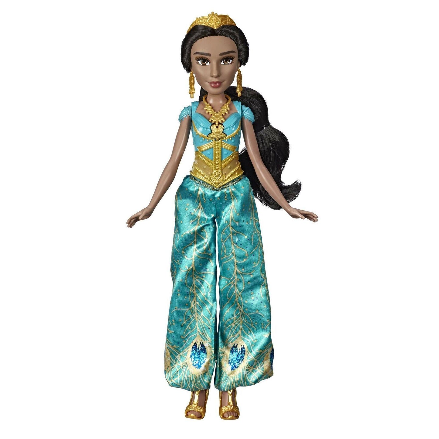 Disney Aladdin SINGING JASMINE DOLL with Outfit and Accessories "A Whole New ...