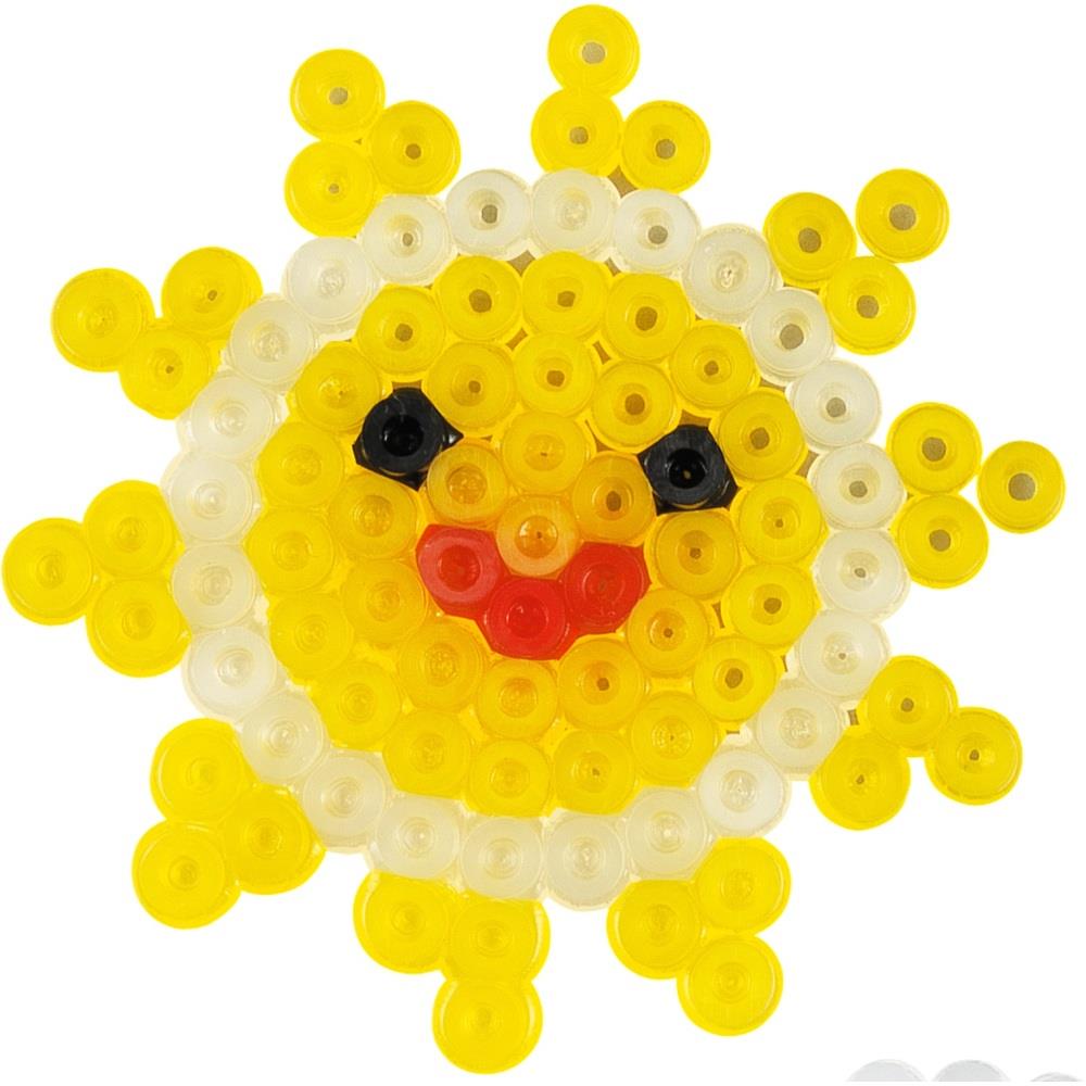 Hama Beads 10,000 Beads and 5 Pegboards Case Tub Refill Ironing Multicolour