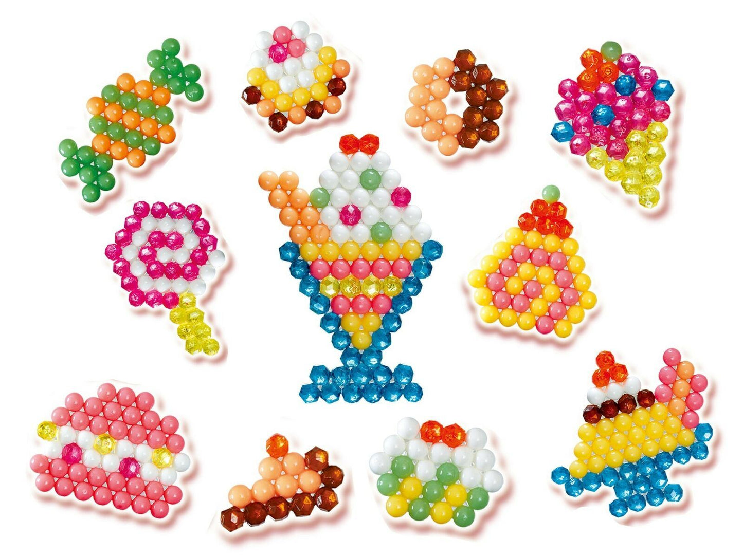 AQUABEADS Sweets Set REFILL PACK (Over 600 Beads) - Just Add Water!