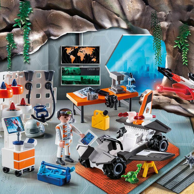 Playmobil Advent Calendar TOP AGENTS with LED Super Weapon Playset 9263