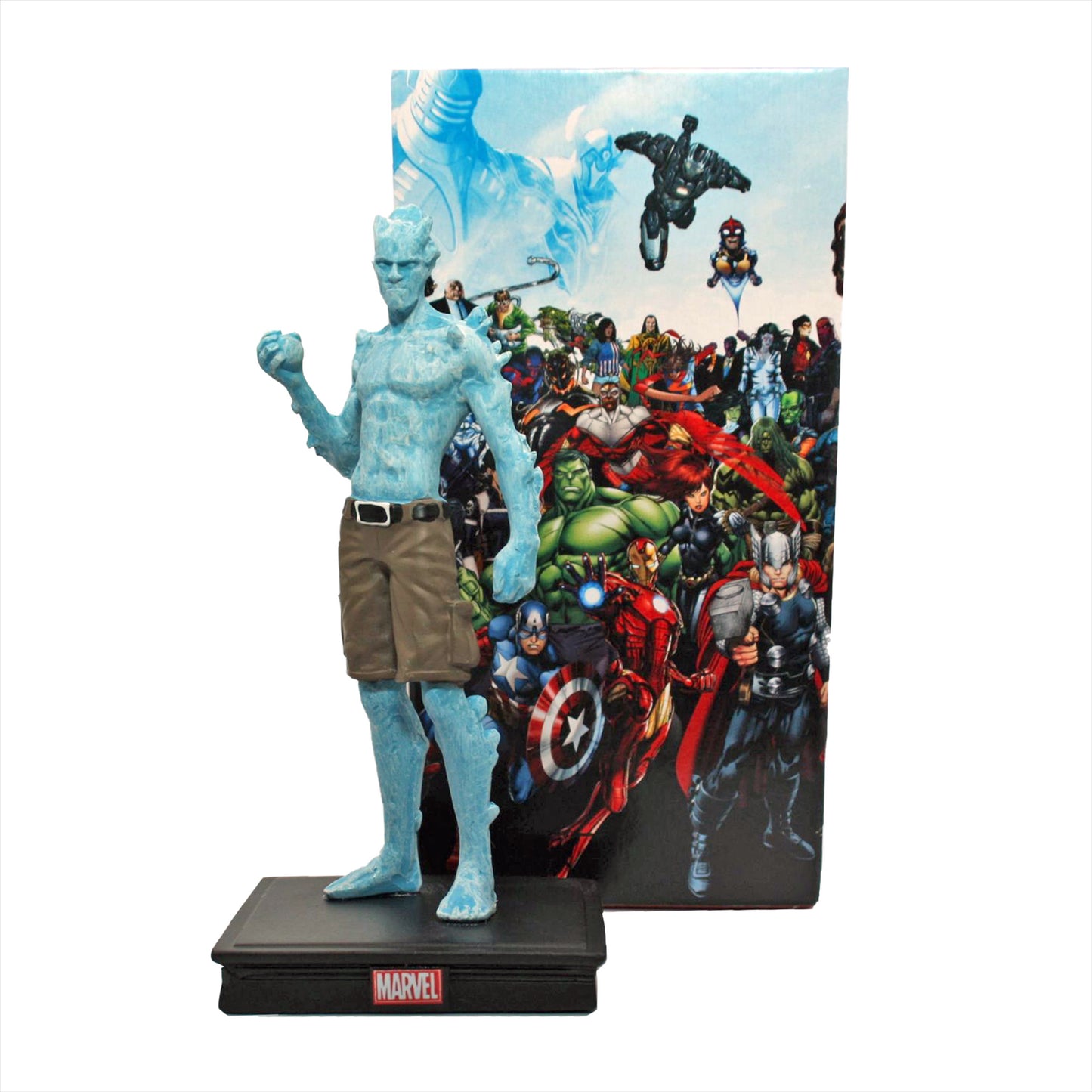 ICEMAN Résine Marvel Universe Figurine 3D Panini 4" Action Figure