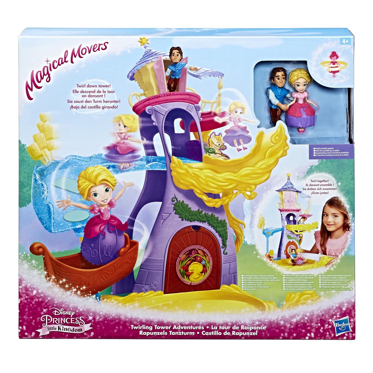 Rapunzel Twirling Tower Adventures Disney Princess Magical Movers Playset