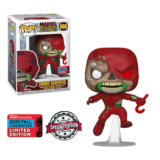 Funko POP! ZOMBIE DAREDEVIL #666 Limited Edition Vinyl Figure Marvel