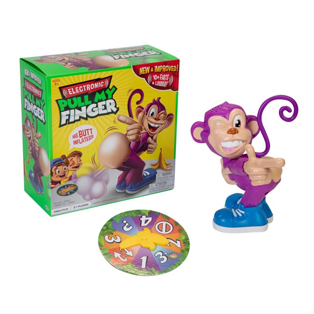 Pull My Finger Electronic Game Funny Farting Monkey Family 15271