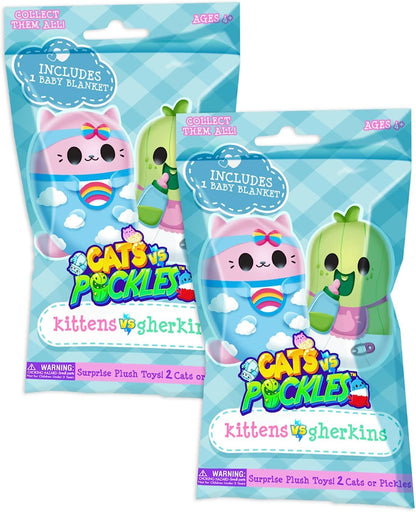 Kittens vs. Gherkins Surprise 2 Plush Toys Blind Bag V1004 (Cats vs Pickles)