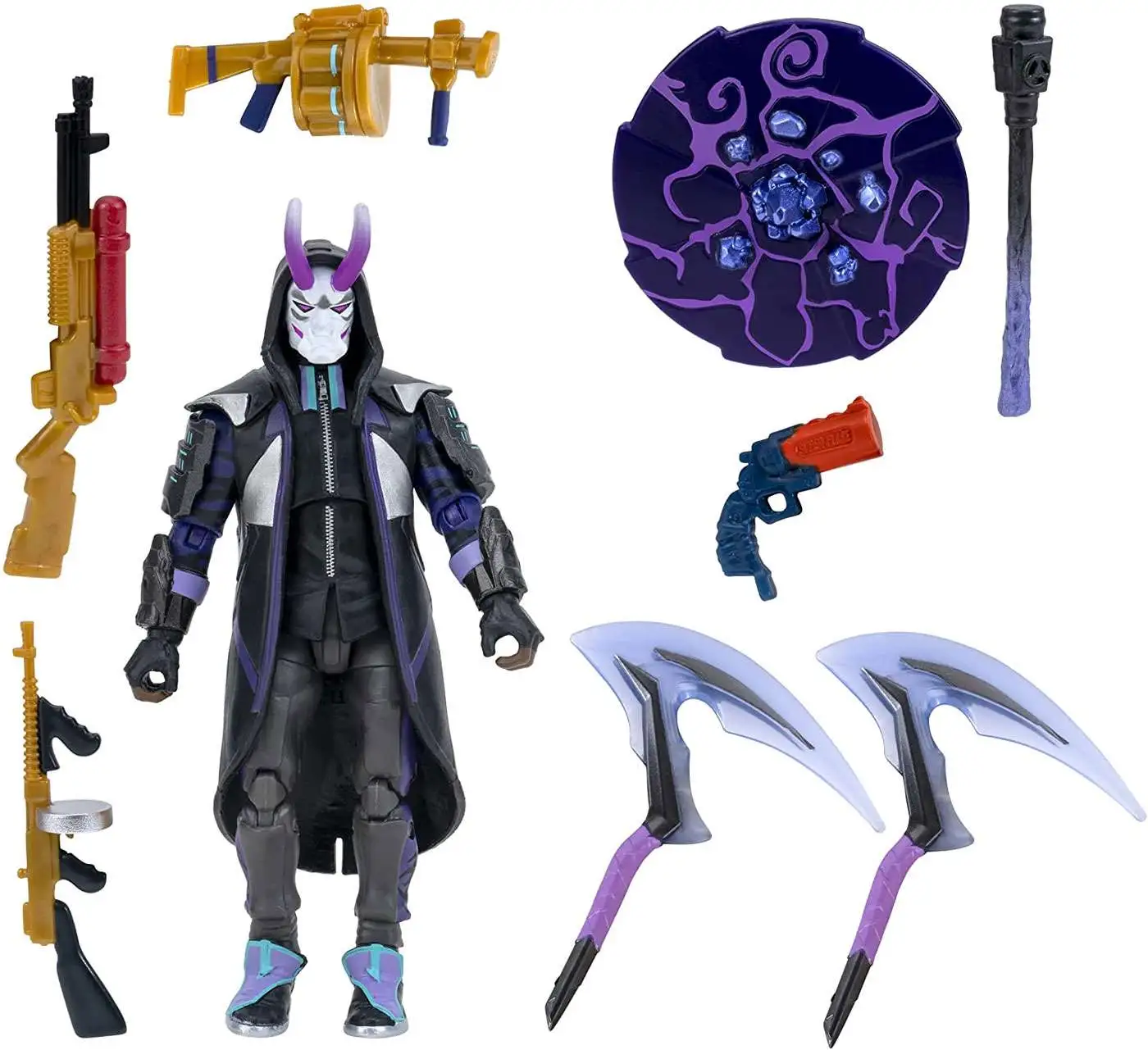FADE [Masked] Fortnite 4-inch Hot Drop Action Figure Playset PFNT0846