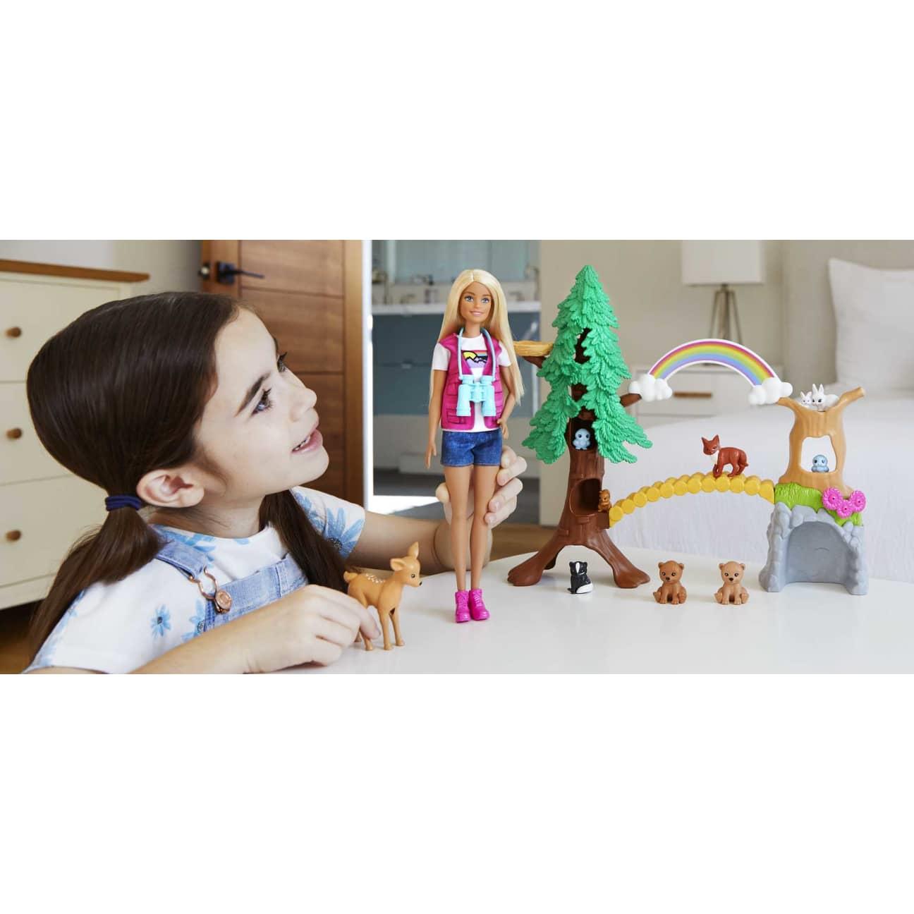 BARBIE GTN60 You Can Be Anything Wilderness Guide Interactive Playset Doll