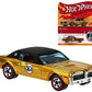 1968 Mercury Cougar Gold with Hot Wheels 50th Anniversary Redline Button 2017