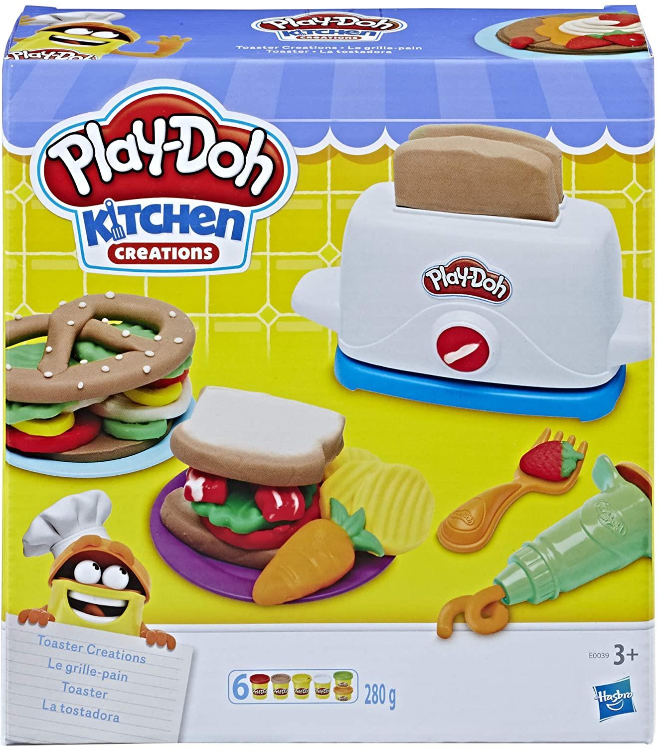 Play-Doh Kitchen Creations Toaster Playset Modelling Clay