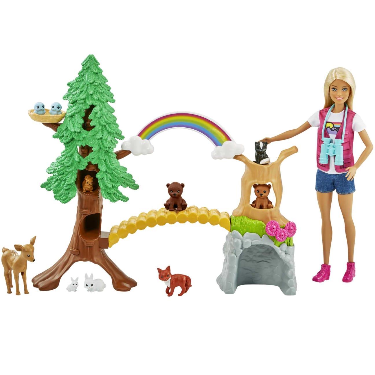 BARBIE GTN60 You Can Be Anything Wilderness Guide Interactive Playset Doll