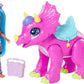 Tella & Partyceratops Cave Club Dino Rockin' Party Doll Playset Sounds Lights