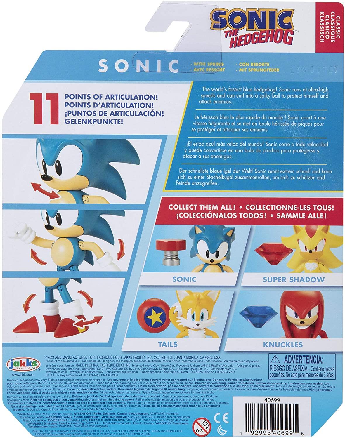 SONIC The Hedgehog Jakks Pacific Wave 4 Classic Action Figure Accessory