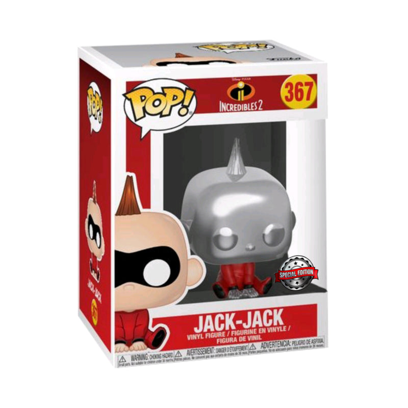 Funko POP! JACK-JACK #367 Metallic SE Vinyl Figure Incredibles 2