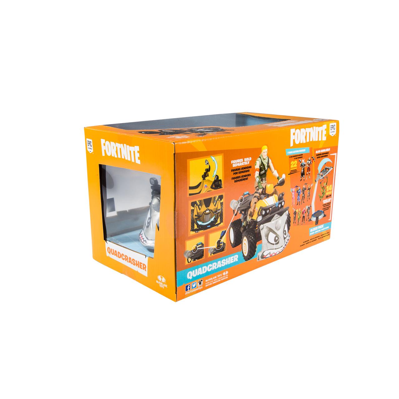 Fortnite Quadcrasher 7″ Deluxe Vehicle Mcfarlane Toy Playset Figure