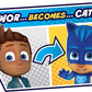 CONNOR CATBOY Transforming Action Figure Playset PJ Masks