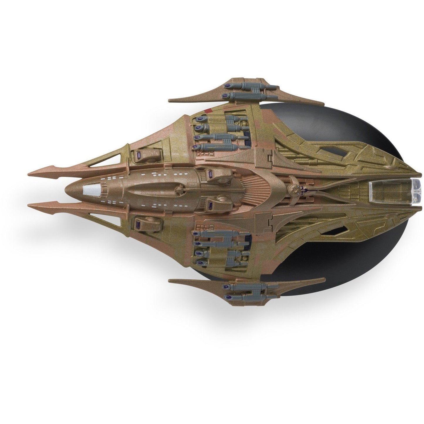 #113 Lokirrim Warship Model Die Cast Ship (Eaglemoss / Star Trek)