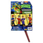 RAPHAEL NINJA GEAR Rise of the Teenage Mutant Ninja Turtles TMNT Playset Toy