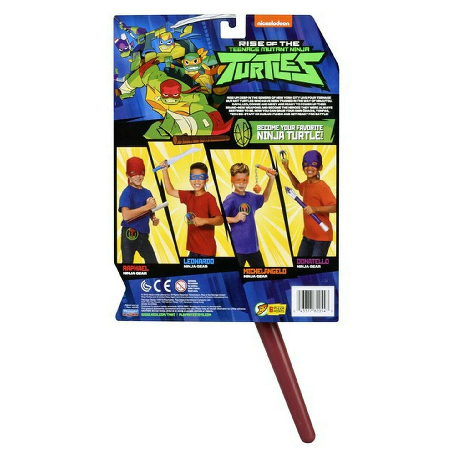 RAPHAEL NINJA GEAR Rise of the Teenage Mutant Ninja Turtles TMNT Playset Toy