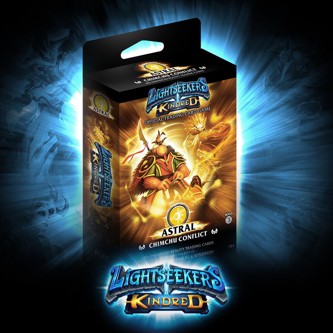 ASTRAL CHIMCHU CONFLICT Lightseekers Kindred Trading Card Game Starter Deck