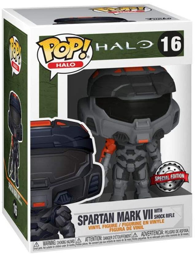 Funko POP! Spartan Mark VII with Shock Rifle #16 EXCLUSIVE Vinyl FigureHALO