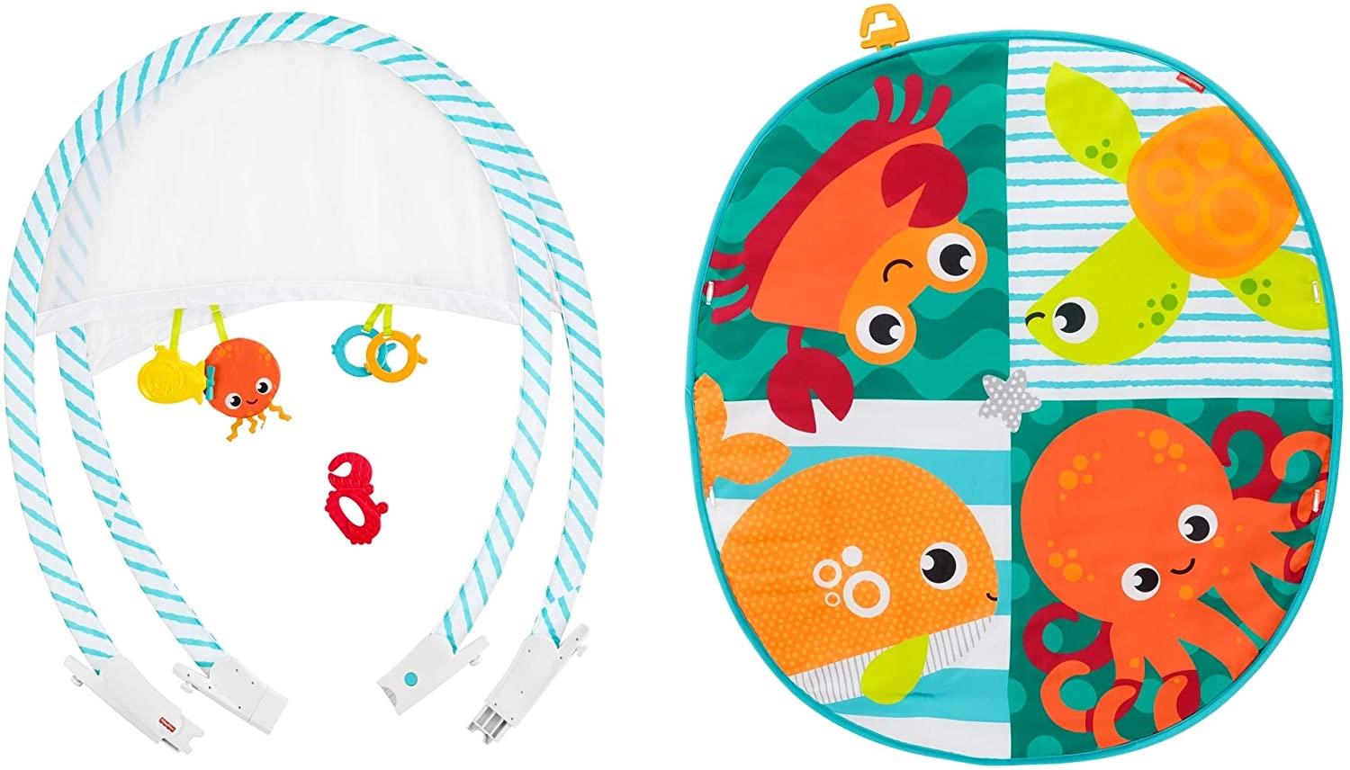 Fisher-Price Fold & Go Portable Gym Baby Play Mat