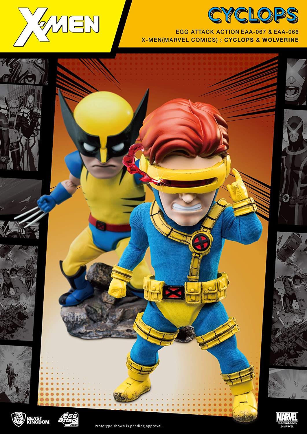 Beast Kingdom X-Men CYCLOPS Egg Attack Action Figure EAA-067