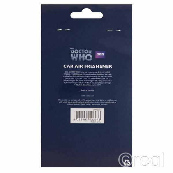 Doctor Who Cyberman Car Air Freshener Retro Official