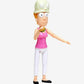 Funko Rick And Morty SUMMER (With Weird Hat) Poseable Action Figure