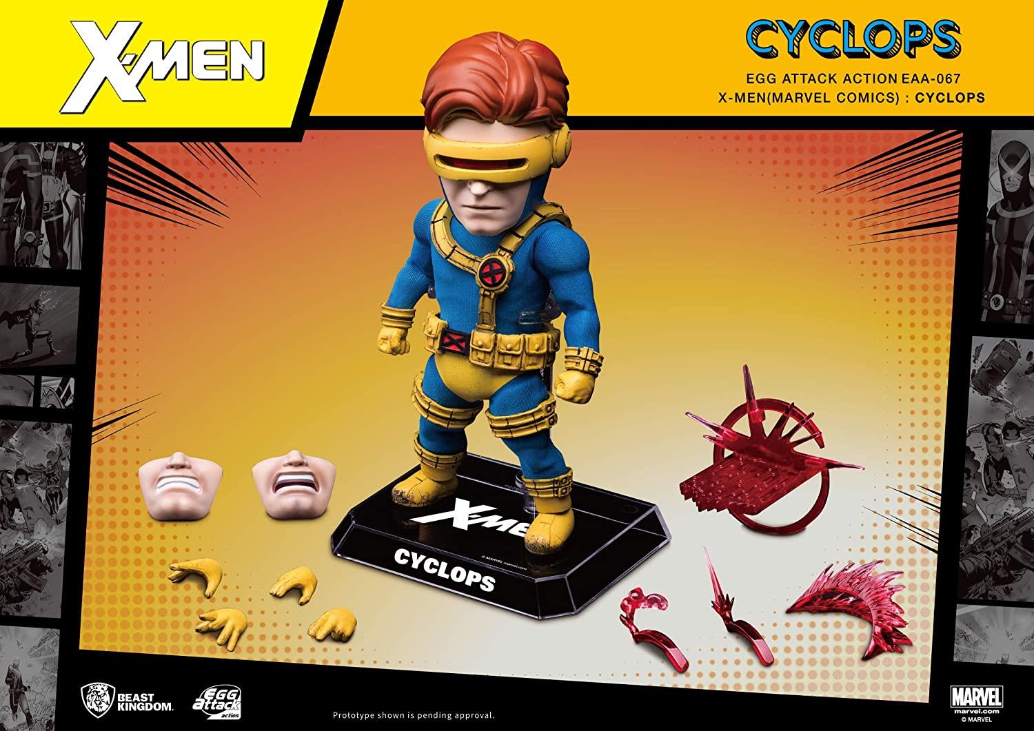 Beast Kingdom X-Men CYCLOPS Egg Attack Action Figure EAA-067