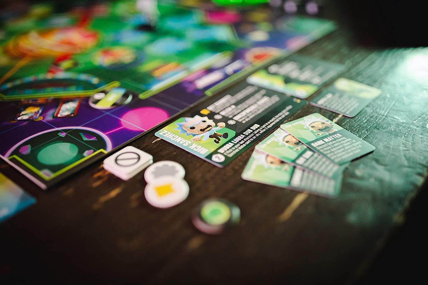 FunkoVerse RICK & MORTY Strategy Board Game #100 Expansion With Figures