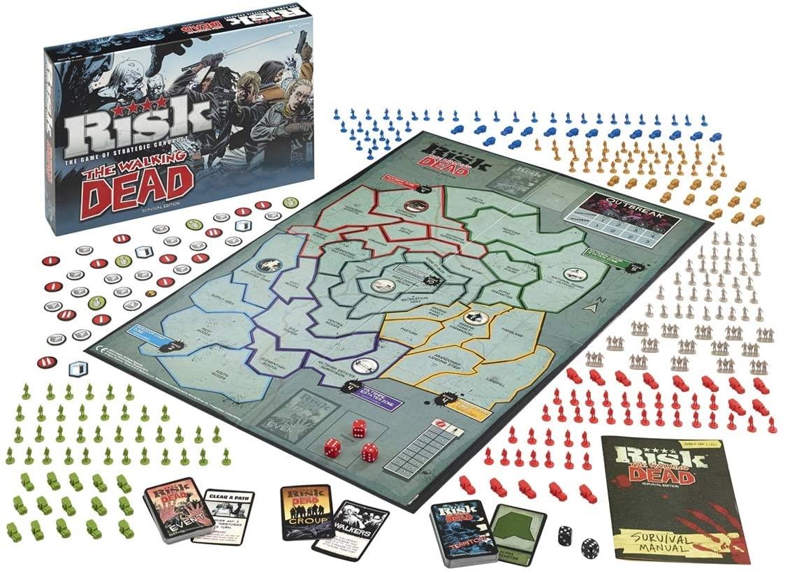The Walking Dead Risk Board Game Survival Edition Family